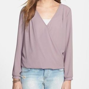 Greige Lush Blouse